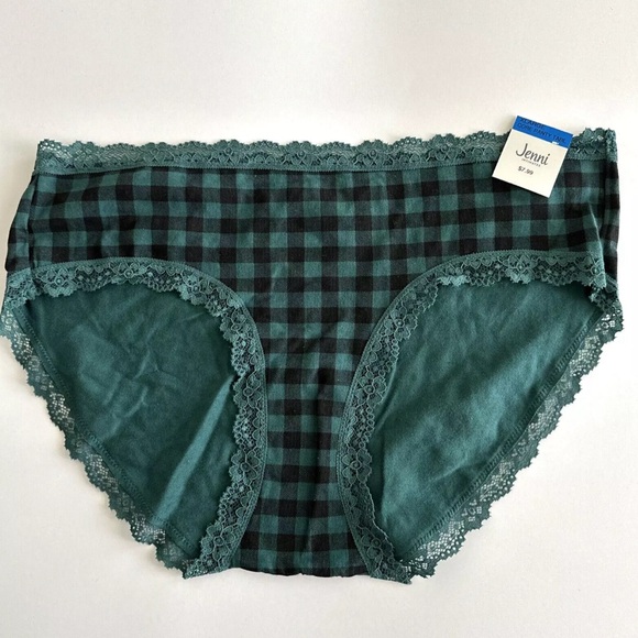 Jenni Intimates Lace Trim Hipster Size S/M/L/XL/XXL  -Buffalo- - Picture 5 of 7